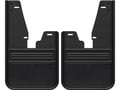 Gatorback RAM Black Powder Coated Plate No Drill Front Mud Flaps - with OEM Fender Flares