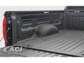 Picture of LOMAX Hard Tri-Fold Cover - Black Matte - w/Deck Rail - 6 ft. 6.7 in. Bed
