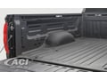 Picture of LOMAX Hard Tri-Fold Cover - Black Matte - w/Deck Rail - 5 ft. 6.7 in. Bed