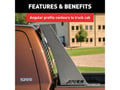 Picture of Aries Switchback Headache Rack - Black- Extended Crew Cab