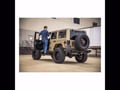 Picture of Aries TrailChaser Jeep Wrangler JK Aluminum Rear Bumper With LED Lights