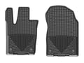 Picture of WeatherTech All-Weather Floor Mats - Front - Black