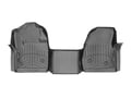 Picture of WeatherTech FloorLiners - Black - Front - Over-The-Hump - Fits Vehicles w/Vinyl Floors