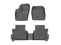 Picture of WeatherTech FloorLiners - Black - Front & Rear - Fits Vehicles w/Vinyl Flooring