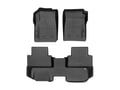 Picture of WeatherTech FloorLiners - Black - Front & Rear - Fits Vehicles w/Vinyl Flooring