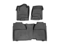 Picture of WeatherTech FloorLiners - Black - Front & Rear - Fits Vehicles w/Vinyl Flooring