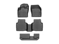 Picture of WeatherTech FloorLiners - Black - Front, 2nd & 3rd Row