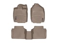 Picture of WeatherTech FloorLiners - Tan - Front & Rear