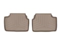 Picture of WeatherTech FloorLiners - Tan - Rear - 2 Piece