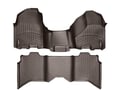 Picture of WeatherTech FloorLiners - Cocoa - Front & Rear - Over-The-Hump