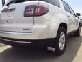 2017 - 2018 GMC Acadia Stainless Steel Custom Fit Front and Rear Mud Flaps