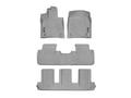 Picture of WeatherTech FloorLiners - Front, 2nd & 3rd Row - Grey