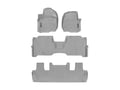 Picture of WeatherTech FloorLiners - Front, 2nd & 3rd Row - Grey