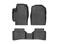 Picture of WeatherTech FloorLiners - 1st & 2nd Row - Black