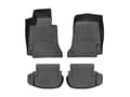 Picture of WeatherTech FloorLiners - 1st & 2nd Row - 2 Piece Rear Liner - Black