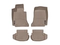 Picture of WeatherTech FloorLiners - 1st & 2nd Row - 2 Piece Rear Liner - Tan