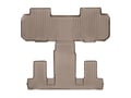 Picture of WeatherTech FloorLiners - 1 Piece - 2nd & 3rd Row - Tan