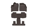 Picture of WeatherTech FloorLiners - 1st Row, 1-Piece 2nd/3rd Row - Cocoa