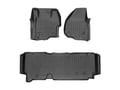 Picture of WeatherTech FloorLiners - 1st & 2nd Row - Black