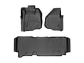 Picture of WeatherTech FloorLiners - 1st & 2nd Row - Black