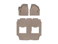 Picture of WeatherTech FloorLiners - 1st Row, 1-Piece 2nd/3rd Row - Tan