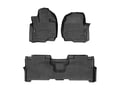 Picture of WeatherTech FloorLiners - 1st & 2nd Row - Black