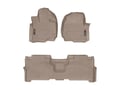 Picture of WeatherTech FloorLiners - 1st & 2nd Row - Tan