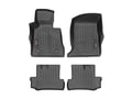 Picture of WeatherTech FloorLiners - 1st & 2nd Row - 2 Piece Rear Liner - Black