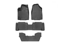 Picture of WeatherTech FloorLiners - Front, 2nd & 3rd Row - Black