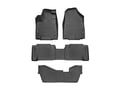 Picture of WeatherTech FloorLiners - Front, 2nd & 3rd Row - Black