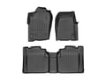 Picture of WeatherTech FloorLiners - 1st & 2nd Row - Black