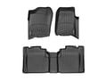 Picture of WeatherTech FloorLiners - 1st & 2nd Row - Black