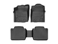 Picture of WeatherTech FloorLiners - 1st & 2nd Row - Black