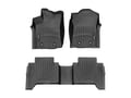 Picture of WeatherTech FloorLiners - 1st & 2nd Row - Black