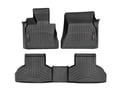 Picture of WeatherTech FloorLiners - 1st & 2nd Row - Black