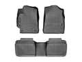 Picture of WeatherTech FloorLiners - 1st & 2nd Row - Black