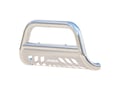 Picture of Aries Bull Bar - 3 in. - w/Stainless Skid Plate - Stainless Steel