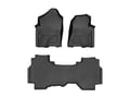 Picture of WeatherTech FloorLiners - 1st & 2nd Row - Black