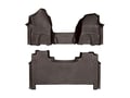 Picture of WeatherTech FloorLiners - 1st Row Over-The-Hump & 2nd Row - Cocoa