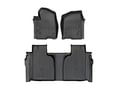 Picture of WeatherTech FloorLiners - 1st & 2nd Row - Black