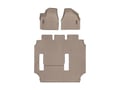 Picture of WeatherTech FloorLiners - 1st Row, 1-Piece 2nd/3rd Row - Tan