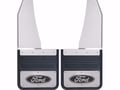 Picture of Truck Hardware Gatorback Black Ford Oval Mud Flaps - 14
