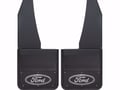 Picture of Truck Hardware Gatorback Black Wrap Ford Oval Mud Flaps - 14