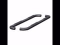 Picture of Aries 3 in. Round Side Bars - Incl. Side Bars And Mounting Hardware - Black Stainless Steel - Crew Cab