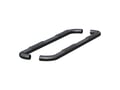 Picture of Aries 3 in. Round Side Bars - Incl. Side Bars And Mounting Hardware - Black Stainless Steel - Crew Cab
