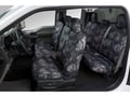 Picture of SeatSaver Custom Seat Cover - Prym1 - Blackout Camo - 60/40 Split Bench Seat - w/Adjustable Headrests - w/Center Shoulder Belt - 4 Doors
