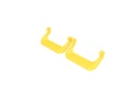 Picture of CARR Super Hoop Side Step - XP7 Safety Yellow Powder Coat - Pair