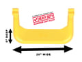 Picture of CARR Super Hoop Side Step - XP7 Safety Yellow Powder Coat - Pair