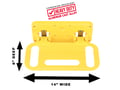 Picture of CARR HD Mega Step Hitch Mount  - Safety Yellow  