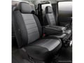 Picture of Fia Neo Neoprene Custom Fit Seat Covers - Front Seat - 40/20/40 Split Bench - Built In Seat Belts - Center Armrest/Storage Compartment - Removable Headrests - Black/Gray Center 